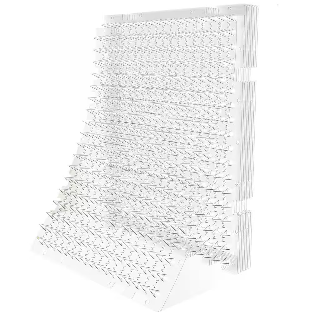 10-Pack Cat Deterrent Mat, 16 X 13 In. Scat Mat with Spikes for Indoor and Outdo