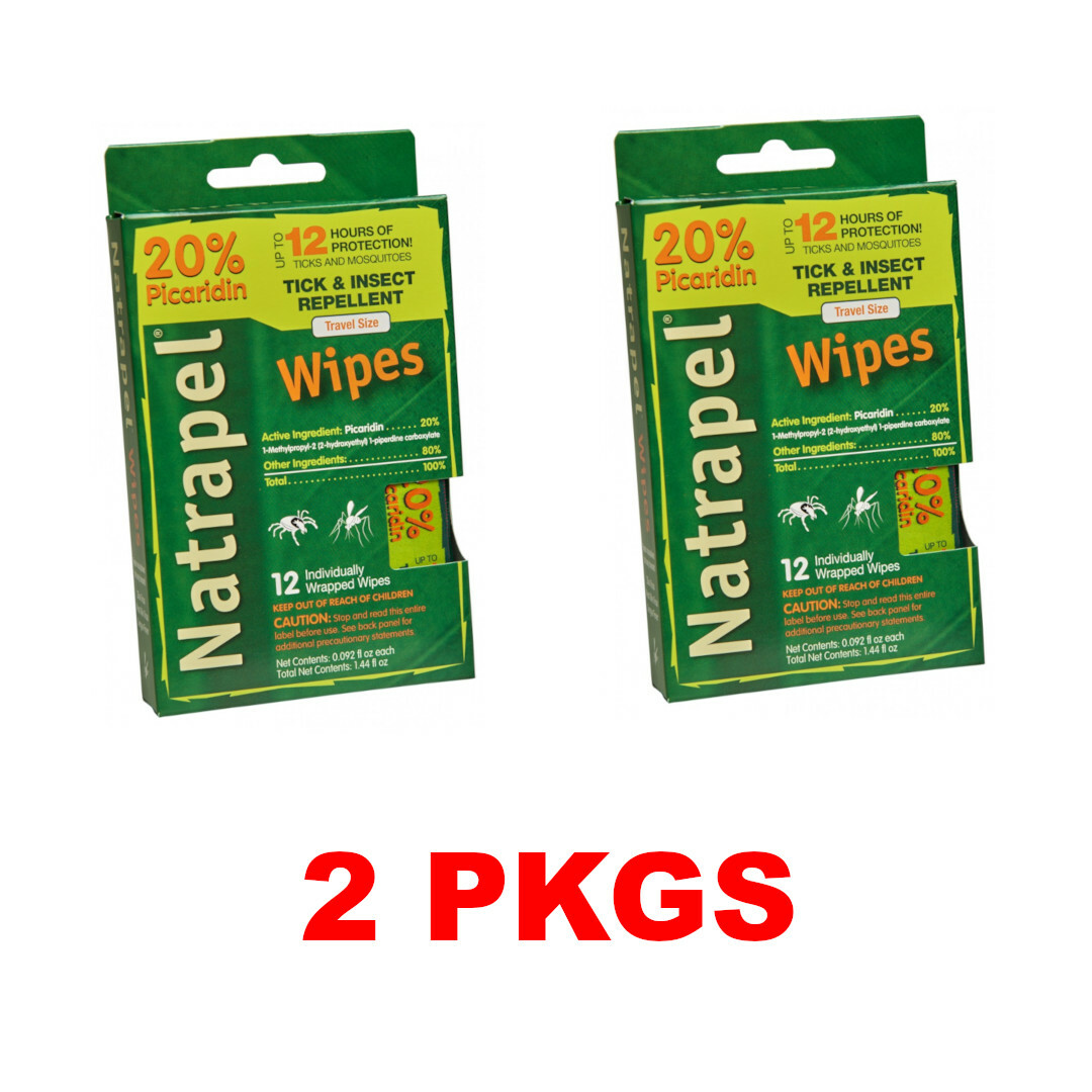 Natrapel 6095 Insect Repellant (2 Packages – 24 Count)