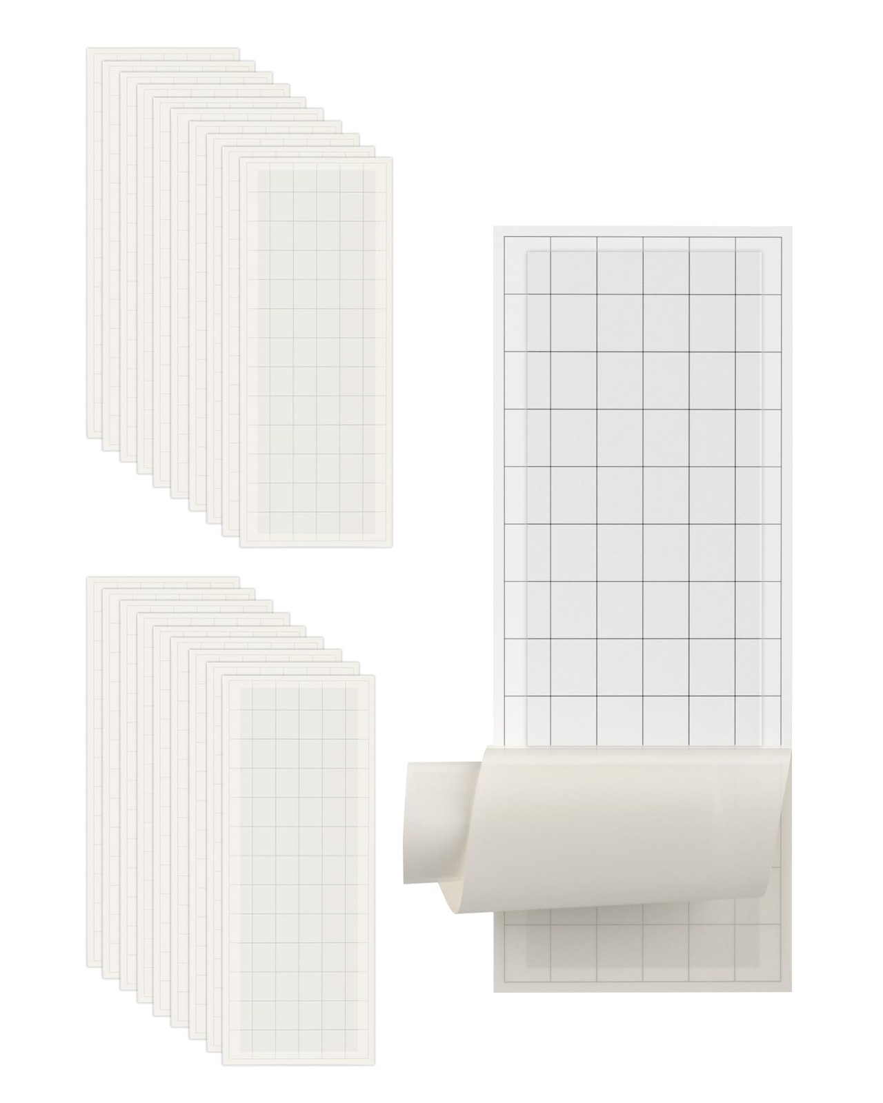 20 Pcs Replacement Sticky Board for Faicuk WS108 Wall Sconce Fly Light Gray