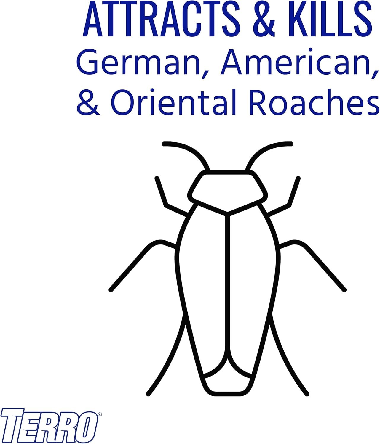 Terro T502 Roach Killer Gel – 3 oz Bait for German, Oriental & American Roaches.