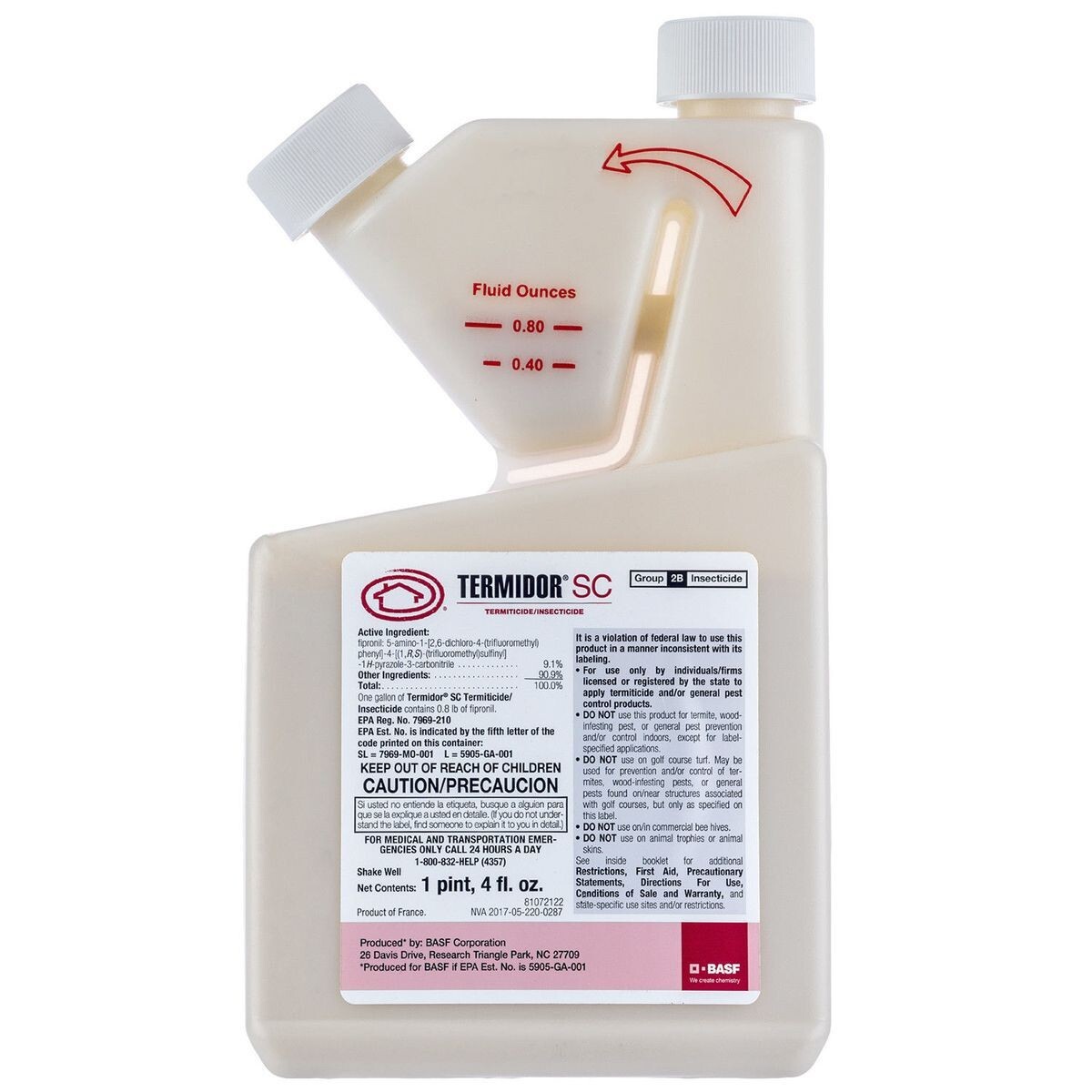 Termidor SC Termiticide, Insecticide – 20 Oz. | BASF Brand