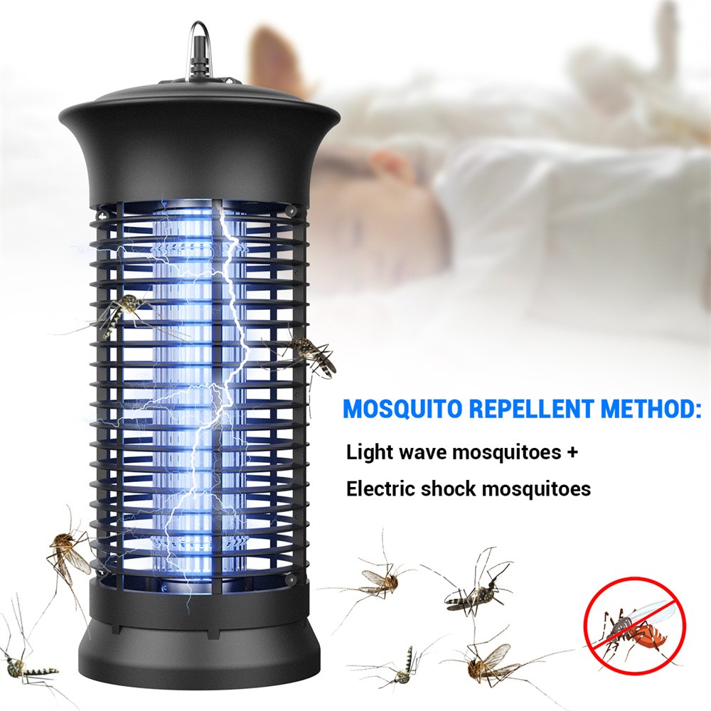 Electric Mosquito Insect Fly Bug Zapper Killer LED Light Trap Pest Control Lamp