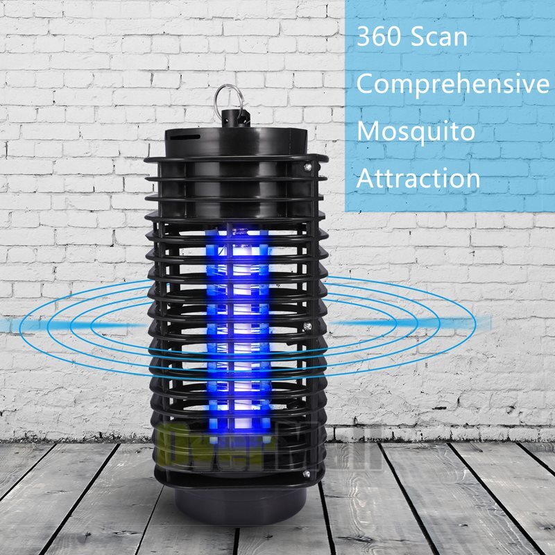 Indoor Zapper Electric Insect Fly Pest Bug Gnat and Mosquito Bug Trap Lamp