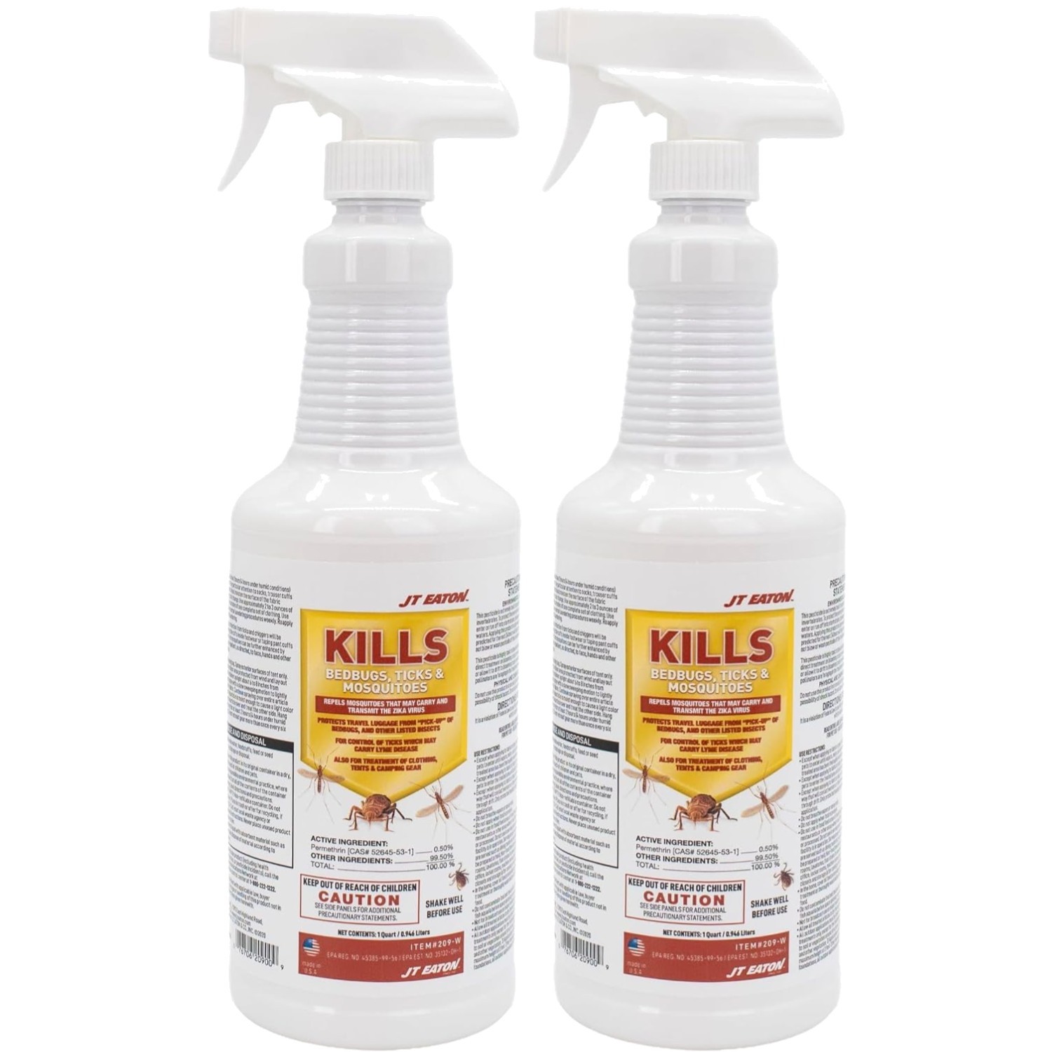 Water-Based Pest Killer Spray – 2Qt, 2-Pack