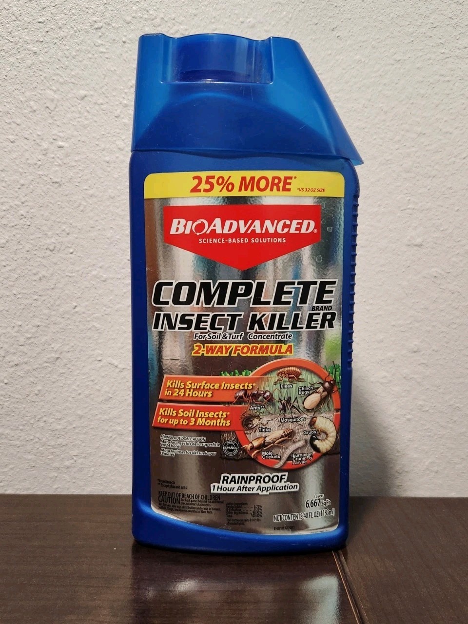 BioAdvanced Complete Insect Killer Concentrate – 40 oz Outdoor Formula