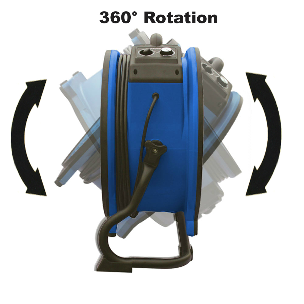 XPOWER X-35AR 1/4 HP Sealed Motor Axial Fan Air Mover