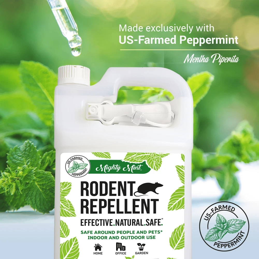 Mighty Mint Rodent Repellent, 130 fl. oz.