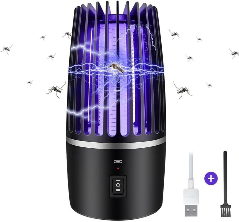 Electric Fly Gnat Killer Lamp Pests Fly Insect Trap Mosquito Bug Zapper