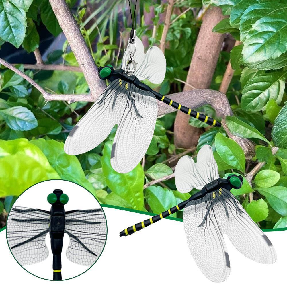 4PCS Outdoor Simulation Dragonfly Mosquito Repellent Simulation Large Dragonfly