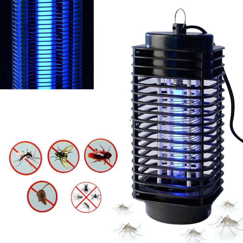 2Pack Electric UV Mosquito Killer Lamp Outdoor/Indoor Fly Bug Insect Zapper Trap