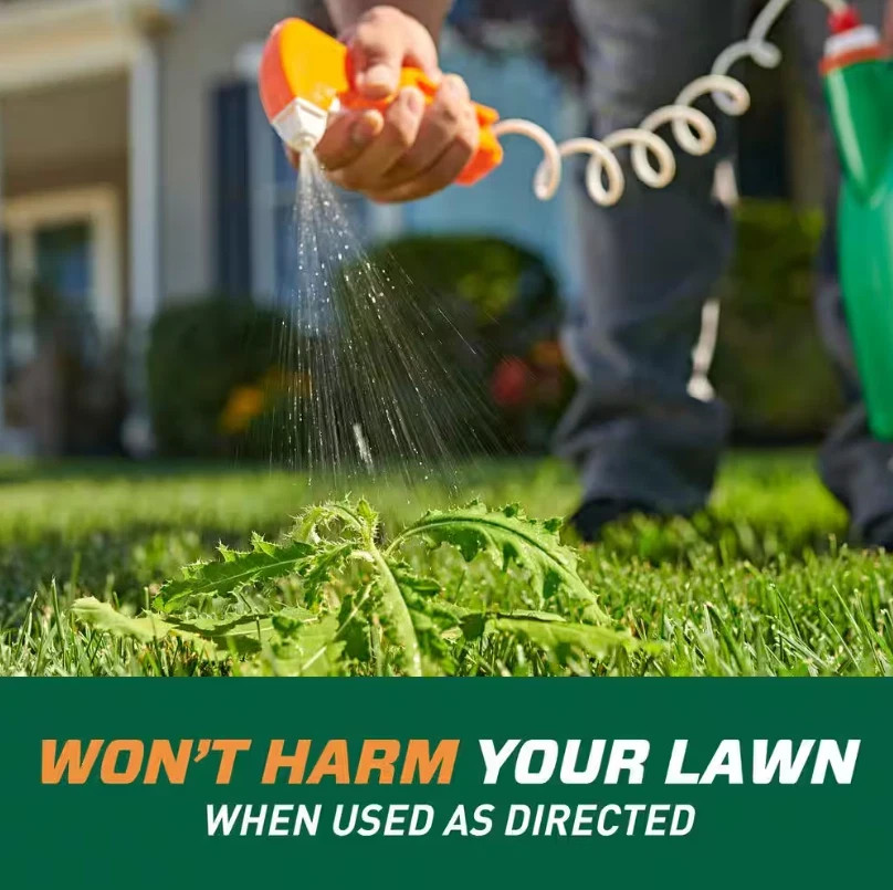 Ortho Weed B-gon Lawn Weed Killer Won’t Harm The Lawn with Trigger Sprayer 1 Gal