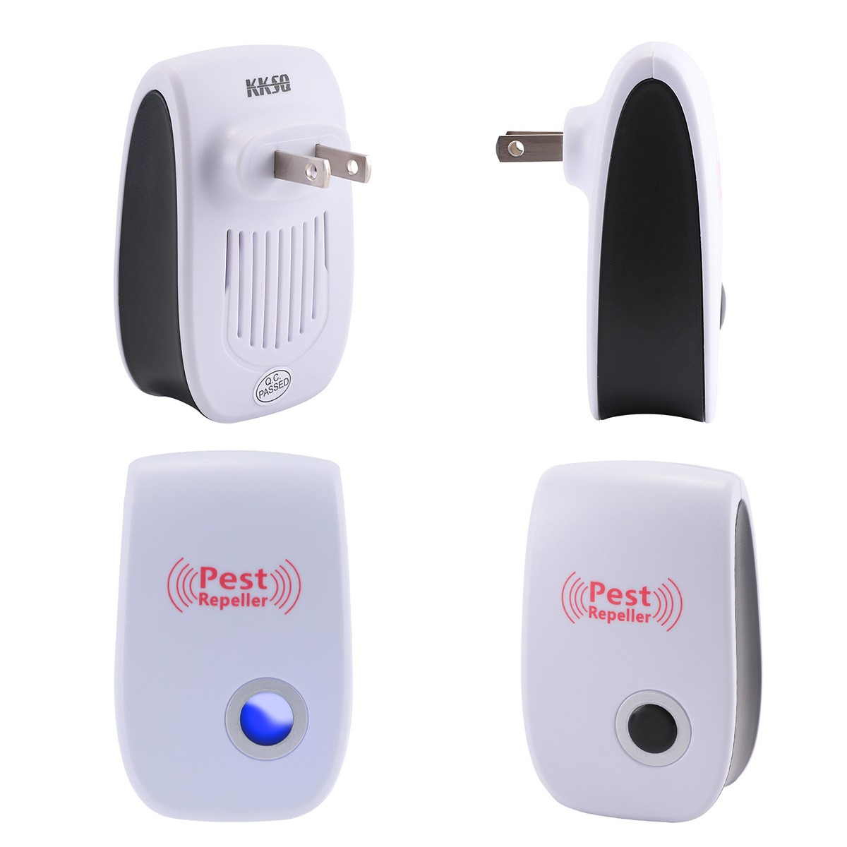 1-20PCS Electronic Ultrasonic Pest Killer Bug Mosquito Cockroach Mouse Killer