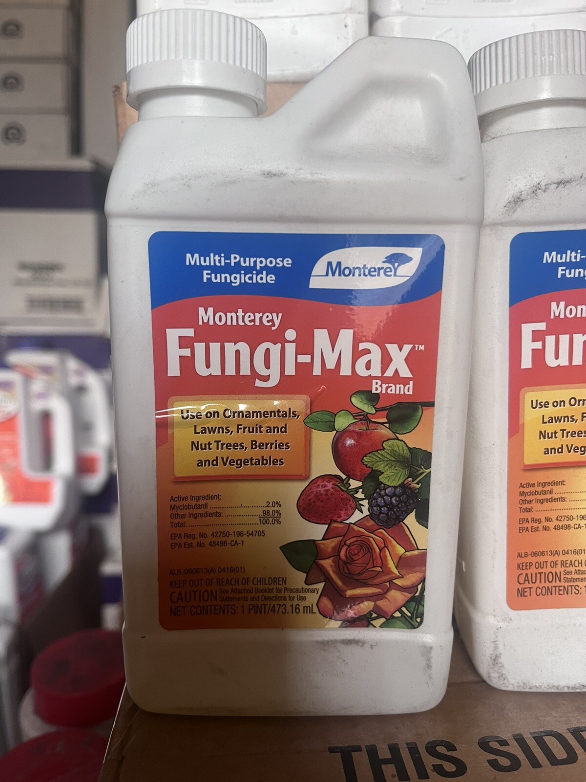 Monterey Fungi-Max Brand Concentrate Multi-Purpose Fungicide, 1 Pint