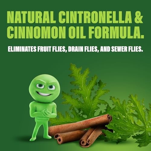 Fruit Fly Killer Gel Drain Treatment 1 Gallon Citronella Oil Cinnamon Repellent