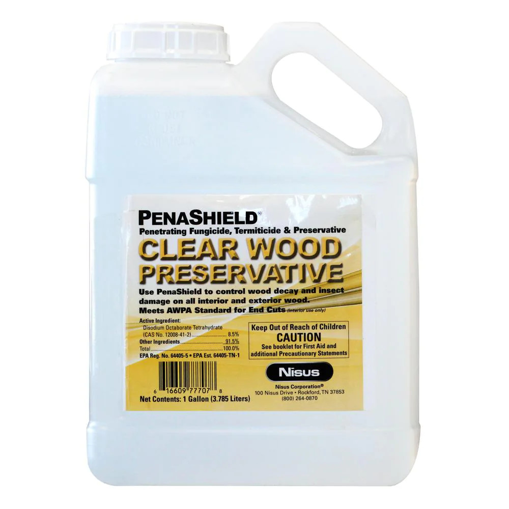PenaShield Clear Preservative Penetrating Fungicide Termiticide 128oz by Nisus