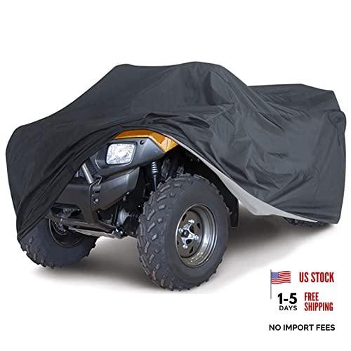 ATV Cover. 420D Heavy Duty Tear-Resistant Fabric. Quad 102″L * 44″W * 48″H