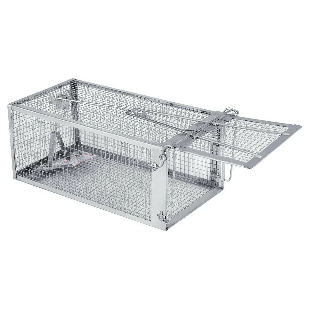 1~4X Pack Live Humane Cage Trap Squirrel Mouse Rat Mice Rodent Animal Catcher