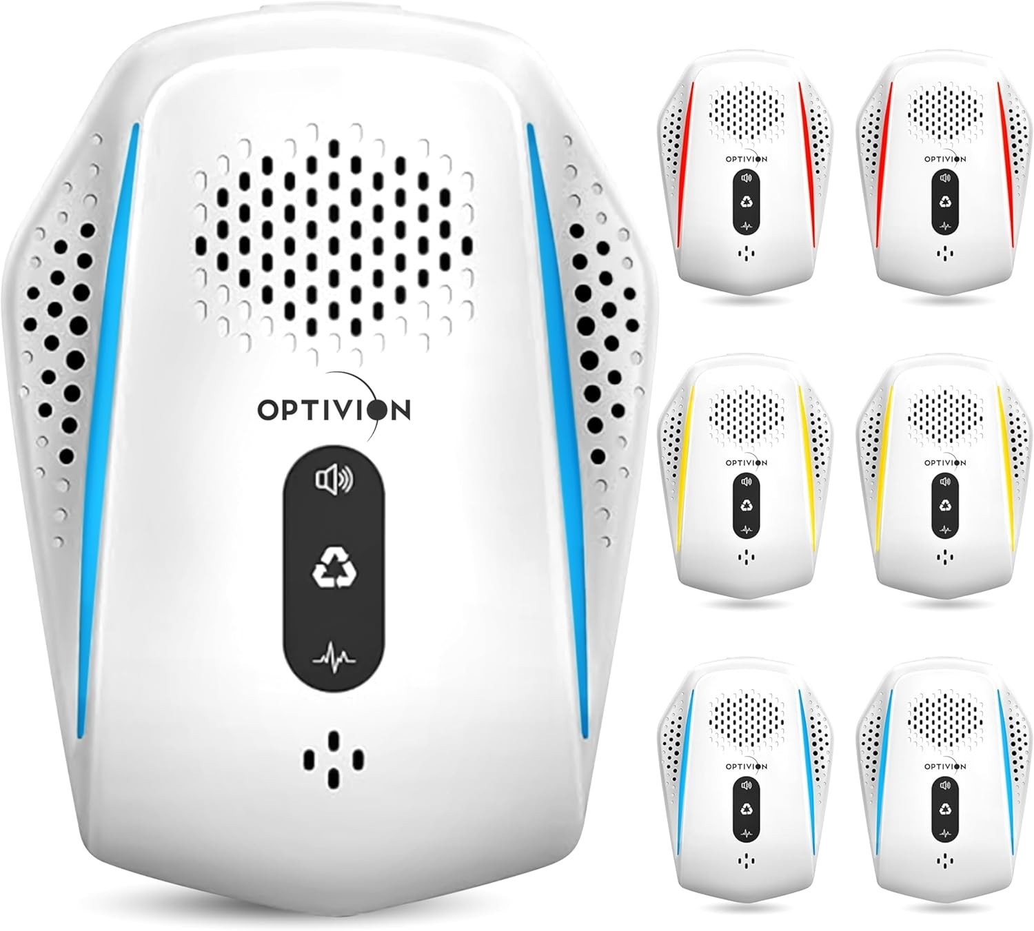 Multi-Purpose Ultrasonic Pest Control 6-Pack – Mice, Roach, and Spider Defense
