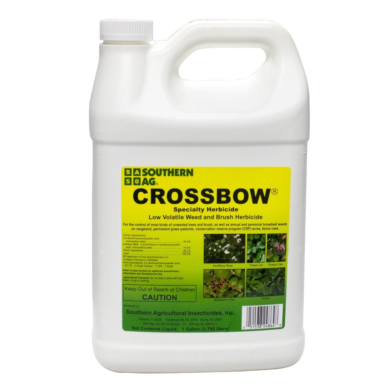 Crossbow Herbicide Brush Killer (Triclopyr + 2,4-D) – 1 Gallon