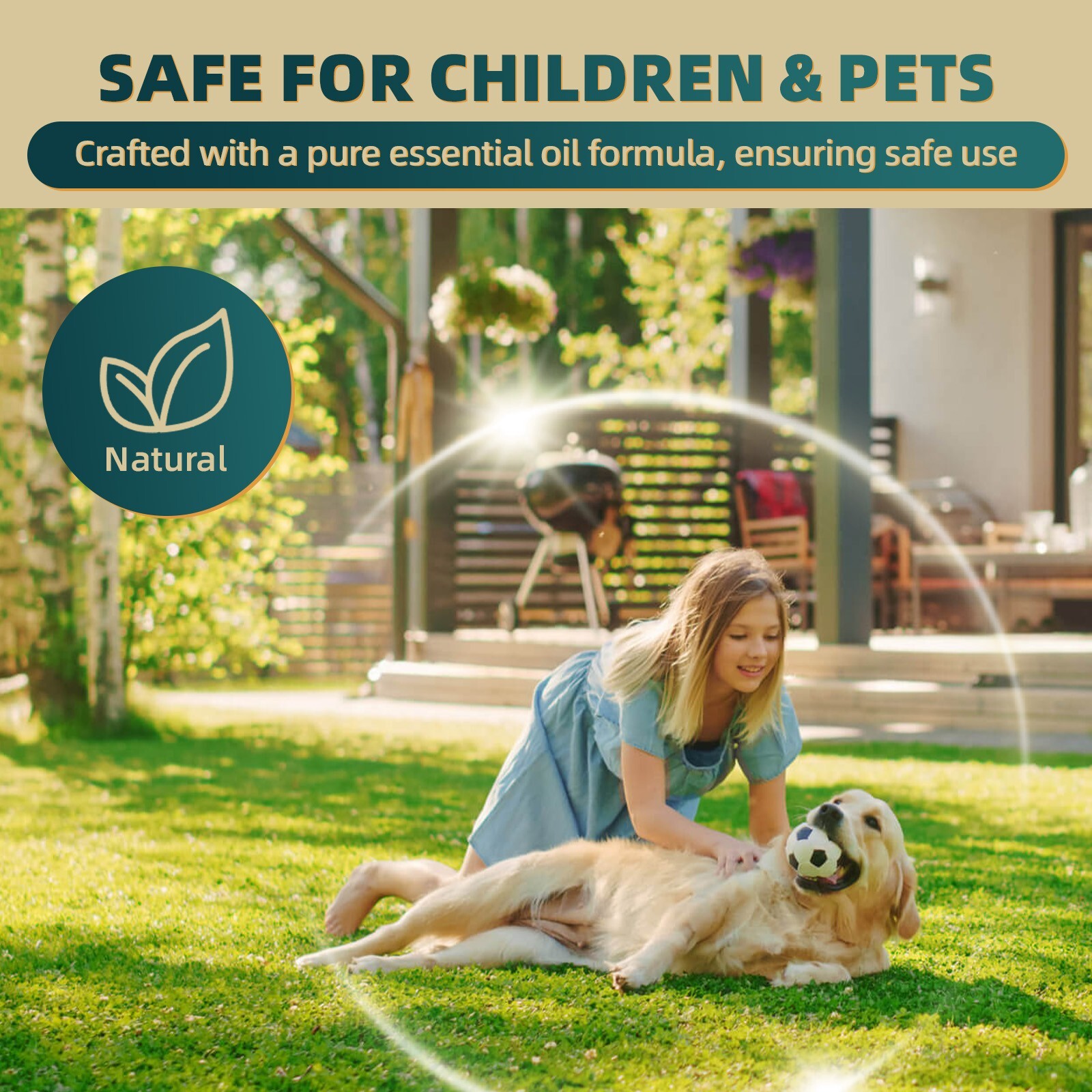 Snake Repellent Outdoor, Snake Repellent for Yard Powerful, Natural-10 Pouches