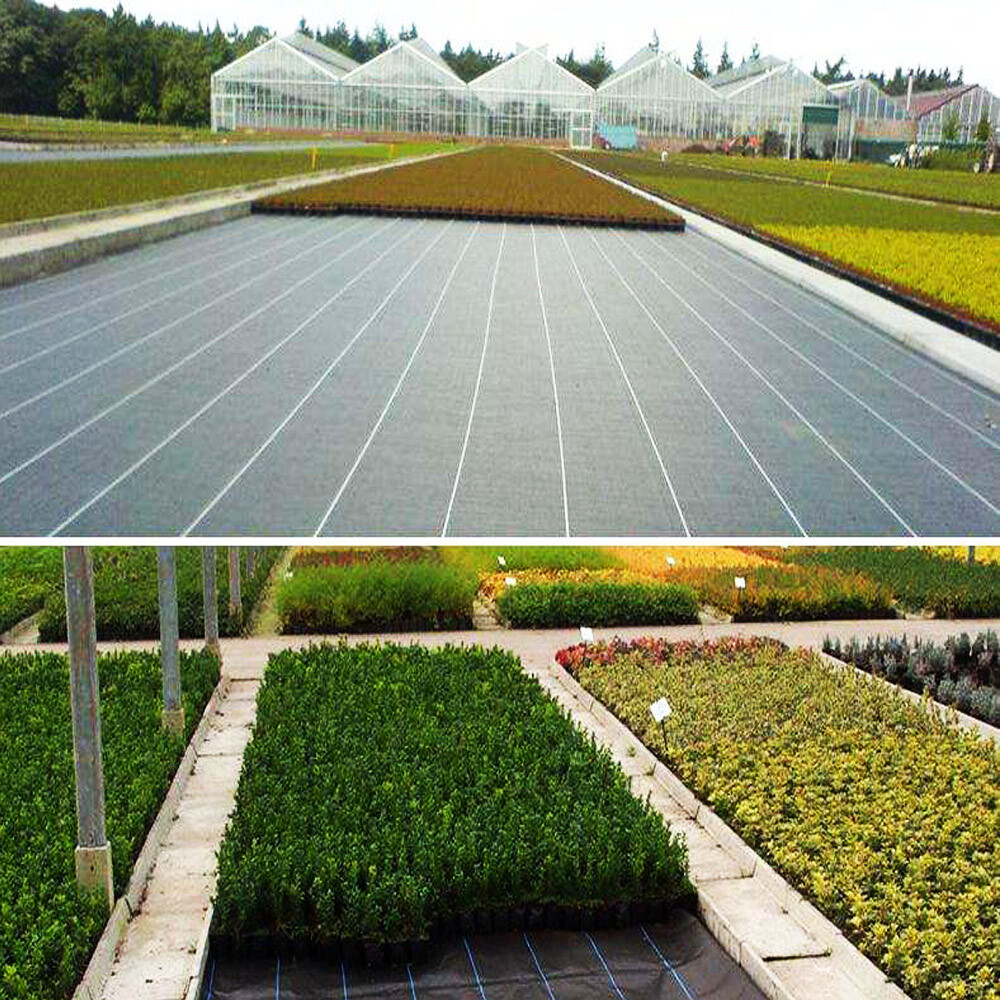 Durable Weed Barrier Landscape Fabric 3.2oz PP Woven Ground Cover Chemical-Free