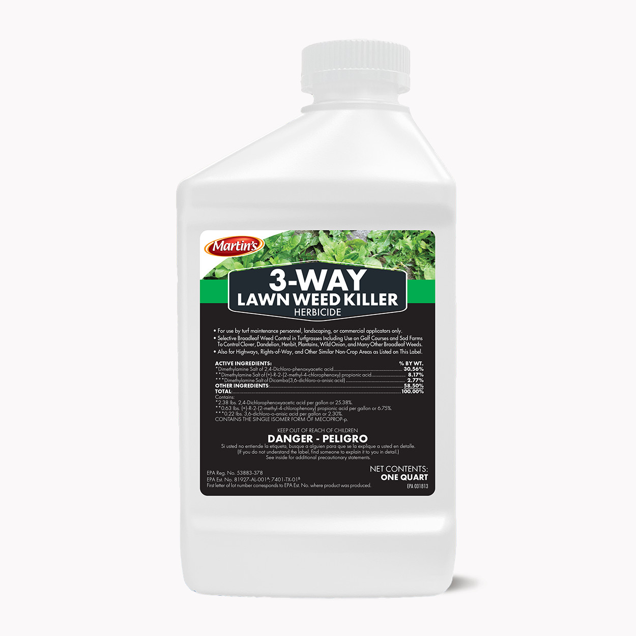 Martin’s 3-Way Lawn Weed Killer Concentrate 32 fl oz by Control Solutions