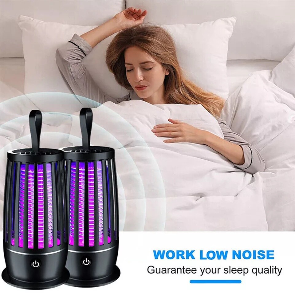 2PACK Electric Fly Bug Zapper Mosquito Insect Killer LED Light Control Lamp Home