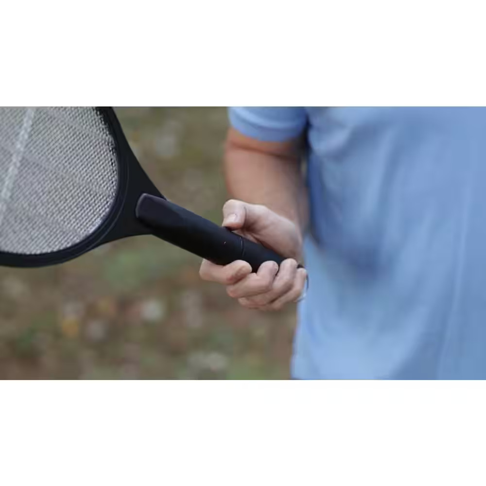 NEW Bug Zapper Battery Electric Hand Held Racket Fly Swatter Ant