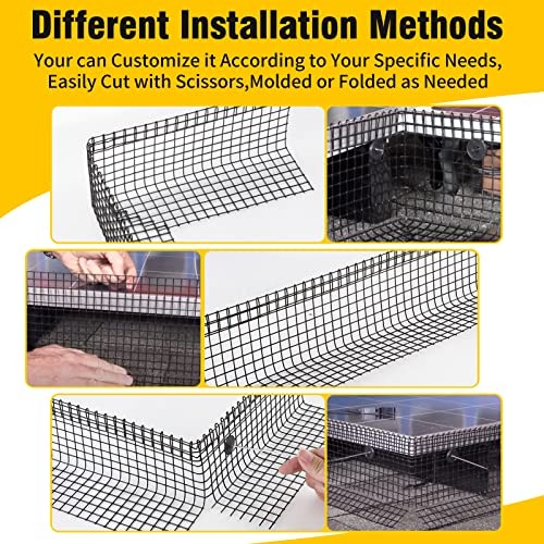 Solar Panel Bird Guard,Solar Panel roof Protection net 1/2inch Mesh 6in X 100ft