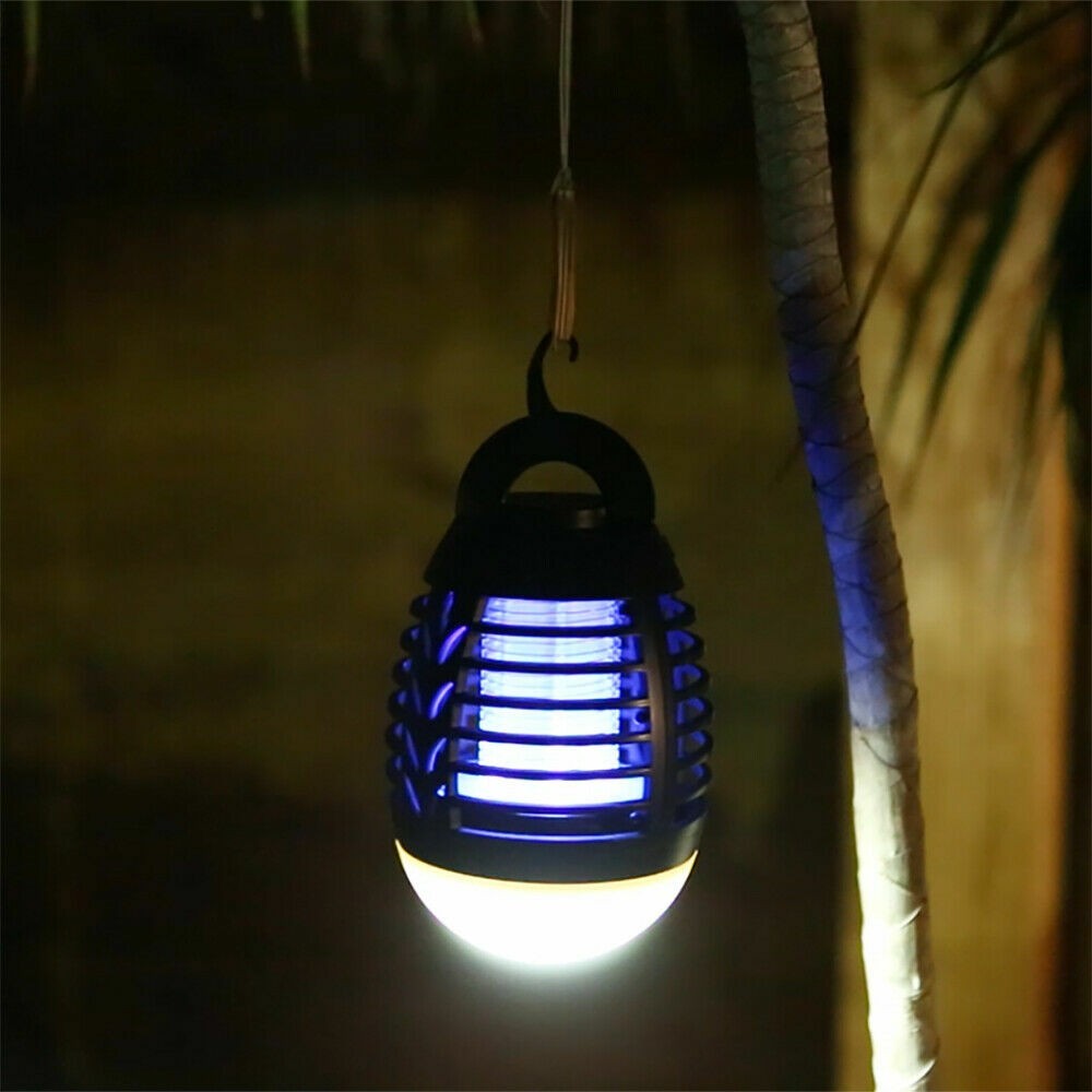 1/2 Pcs Camping Lantern Bug Zapper Rechargeable Tent Light Mosquito Killer,New,m