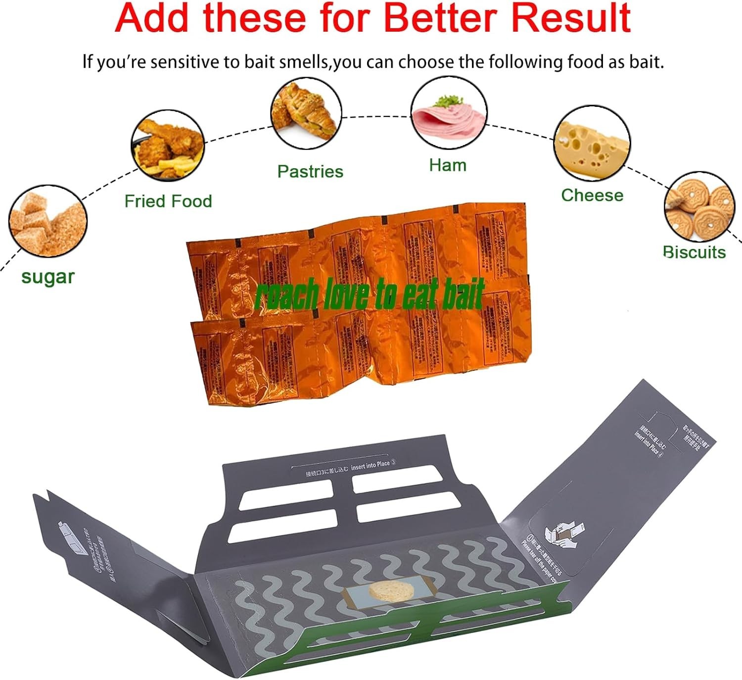 Modern Roach Traps Indoor – 15 Pack Cockroach Motel for Effective Pest Control
