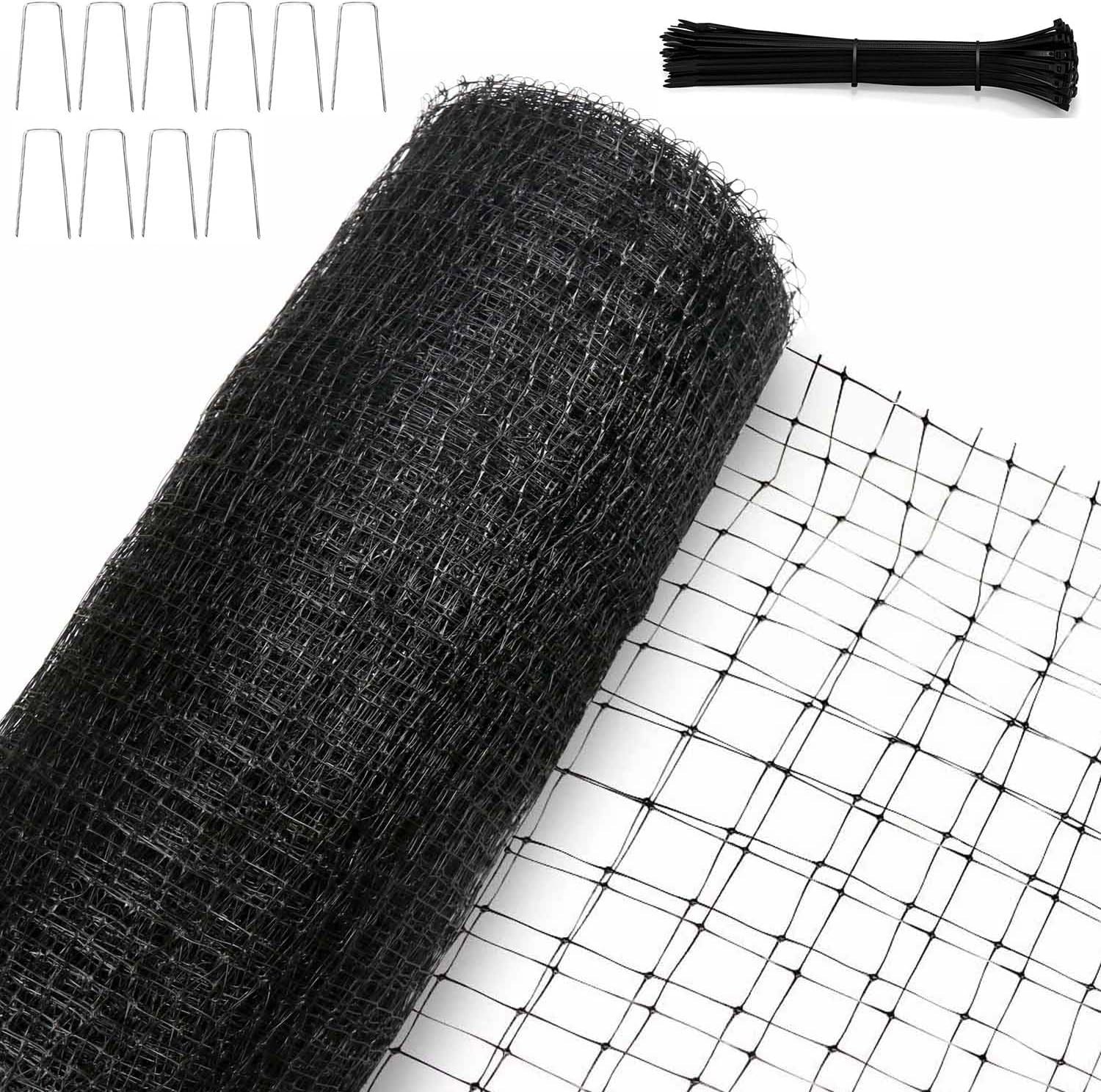 UV-Resistant Polypropylene Bird Netting 7.5 x 100 FT – Safe for Your Plants