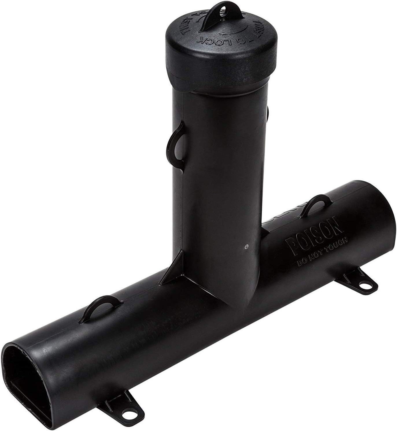 Versatile 2 Pack Top Loader Bait Station for Rats, Mice & Voles – Modern Design