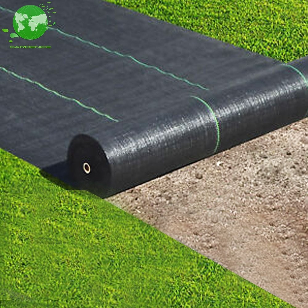 4×300FT Polypropylene 3.2 Ounce Weed Cover Weed Barrier Fabric Ground Landscape