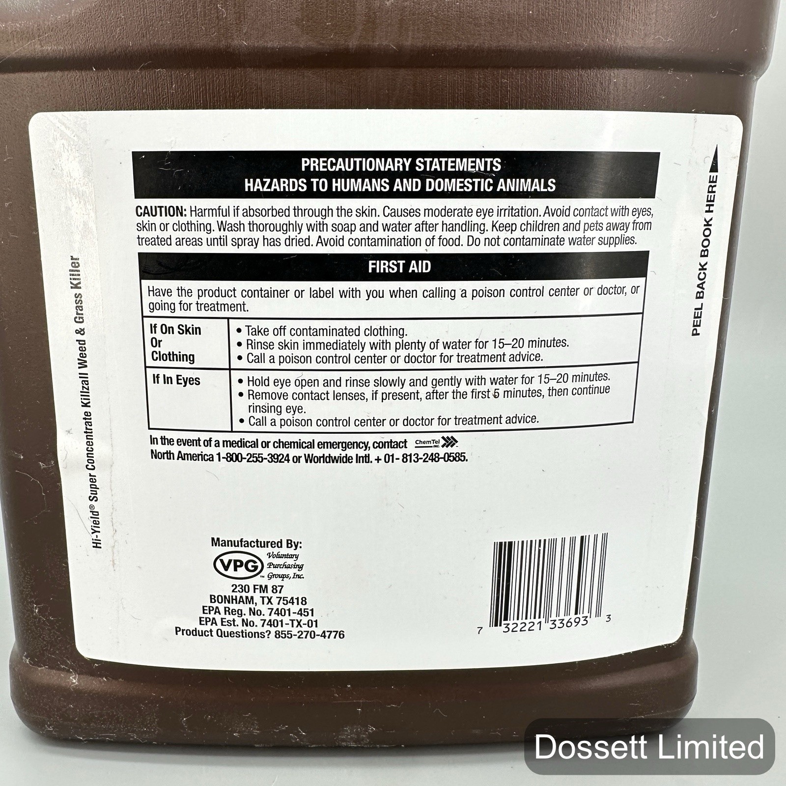 Hi-Yield Killzall Weed & Grass Preventative 1 Gal | 1 Year Control | Pro Formula