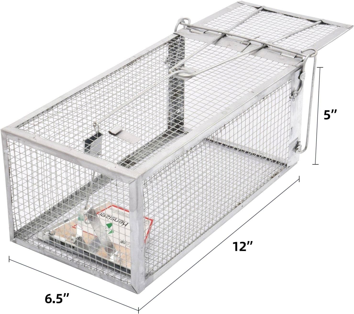 Durable Live Trap for Rats and Mice – Efficient Trigger, Modern Aluminum Finish