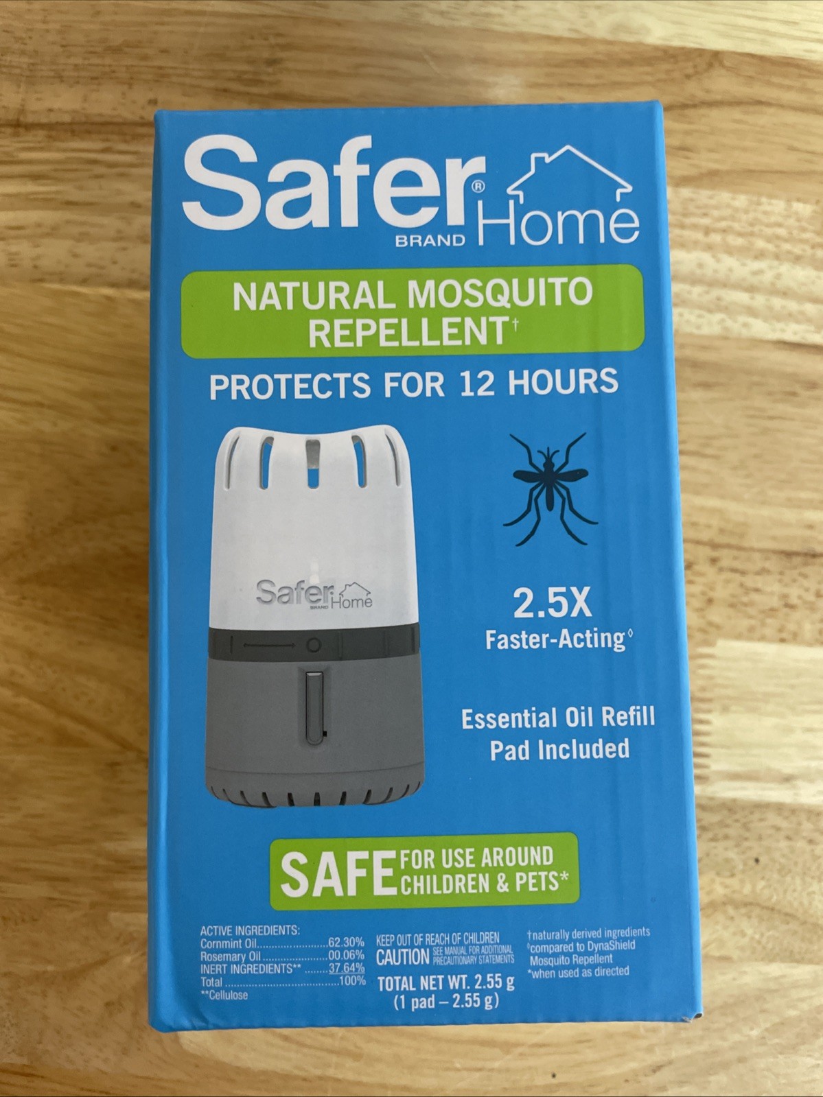 (2) Safer Home SH1200 NATURAL Indoor Outdoor Mosquito Lantern Fan NEW
