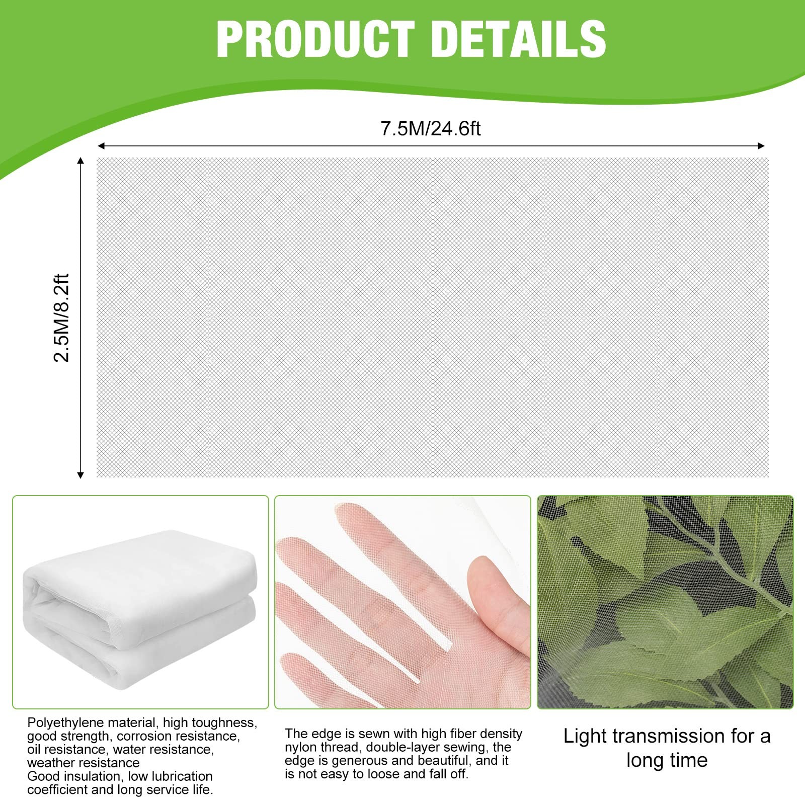 1 Pcs Garden Mesh Netting Plant Covers Garden Cover Garden Net Garden Netting