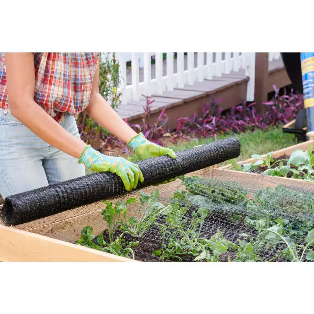 14 Ft. X 14 Ft. Polypropylene Bird Block Netting Barrier, UV Protected