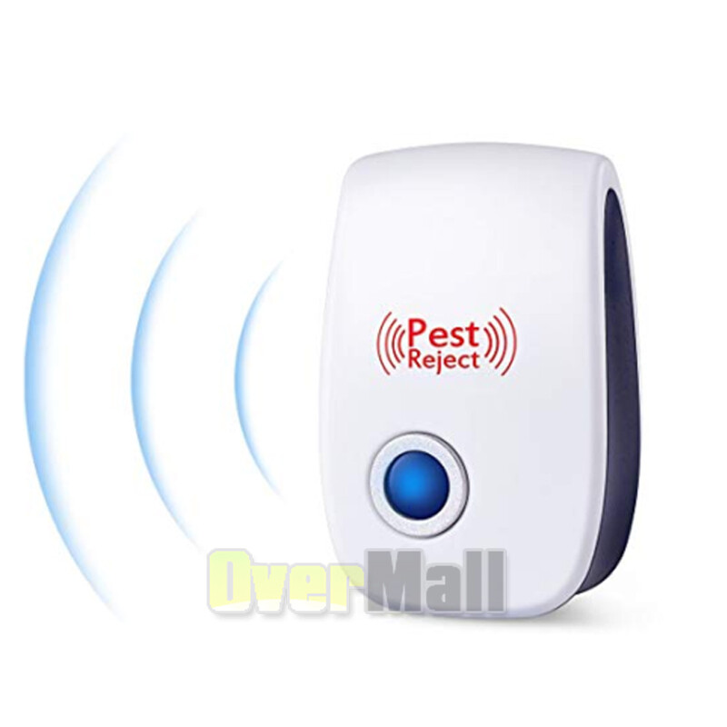 1-10X Ultrasonic Pest Repeller Electronic Indoor Plug in for Insects, Pest Contr