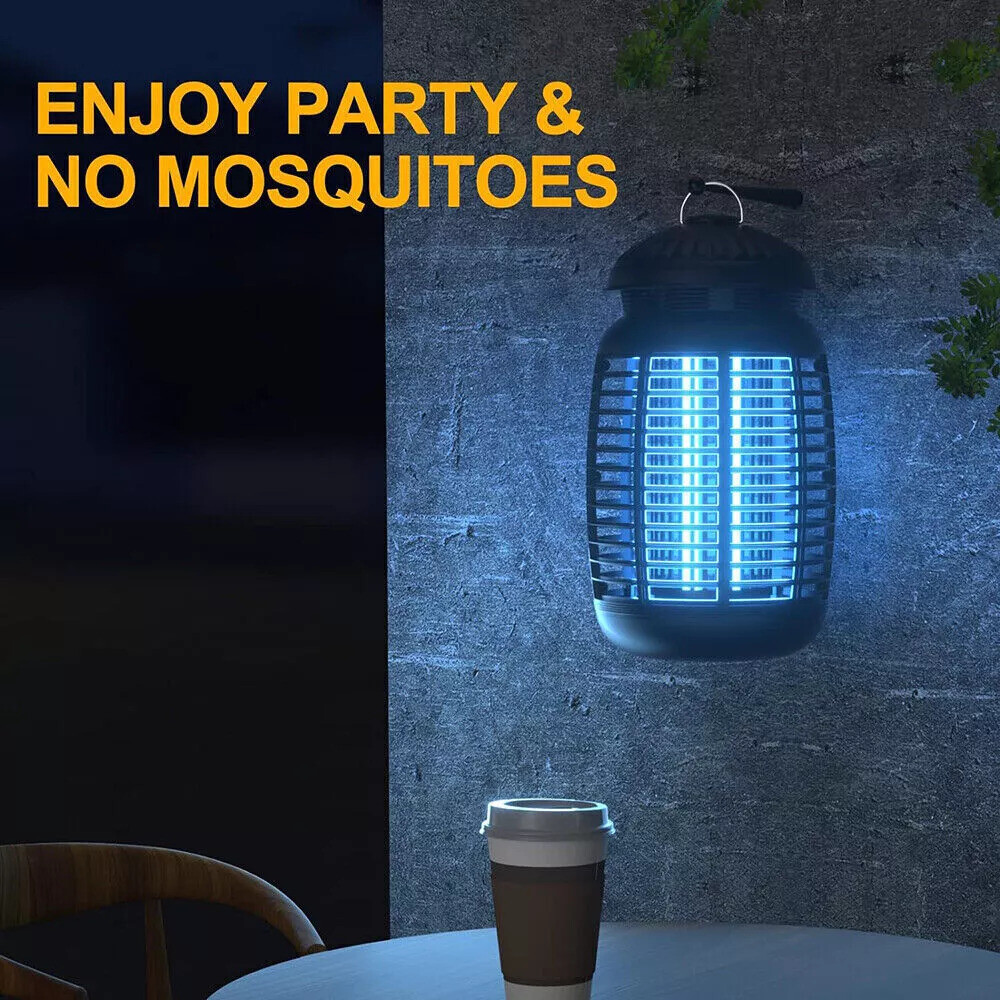 Electric Fly Gnat Killer Lamp Pests Fly Insect Trap Mosquito Bug Zapper 4200V