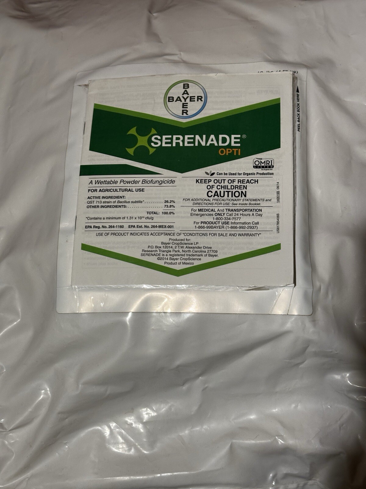 Serenade Opti Powder Biofungicide
