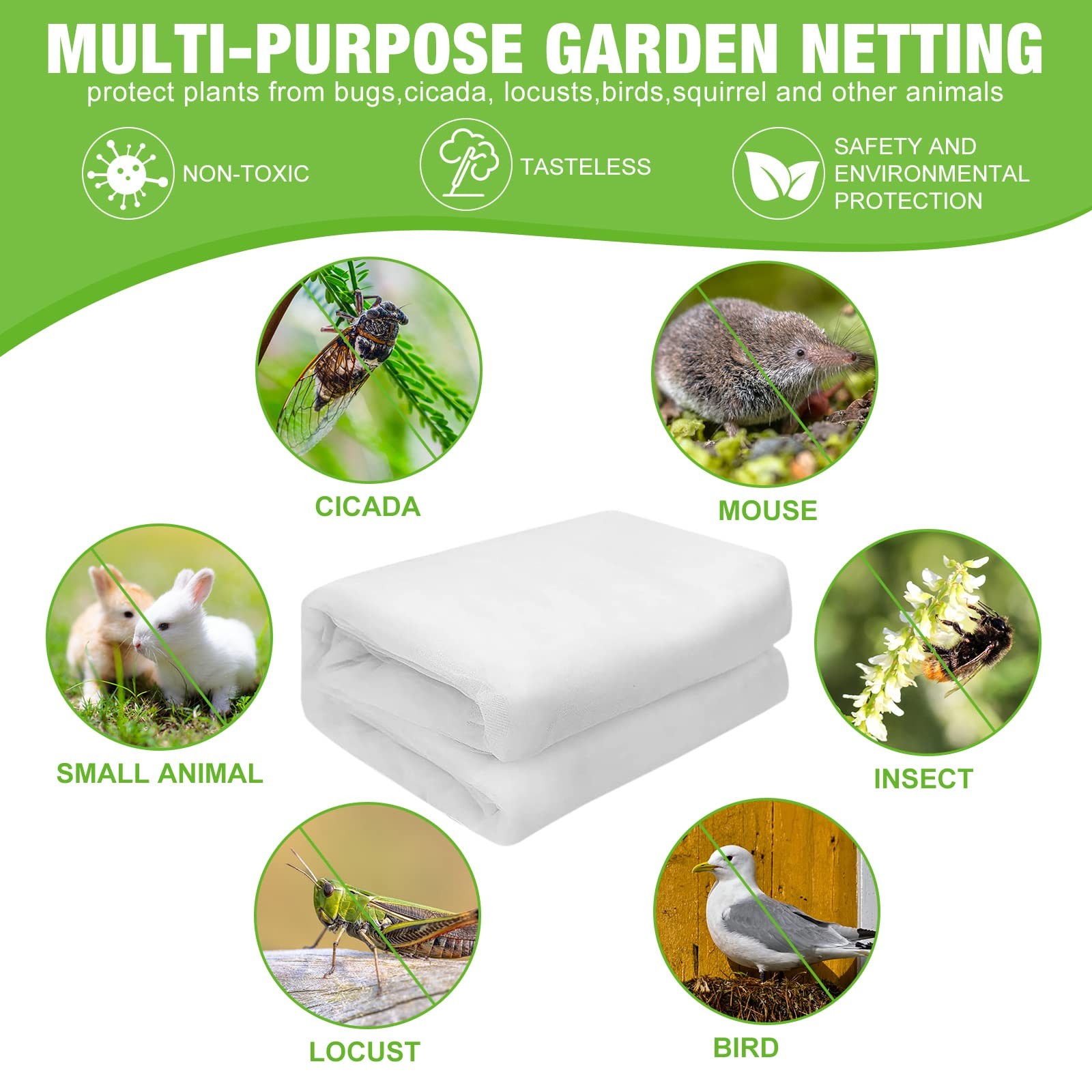 1 Pcs Garden Mesh Netting Plant Covers Garden Cover Garden Net Garden Netting