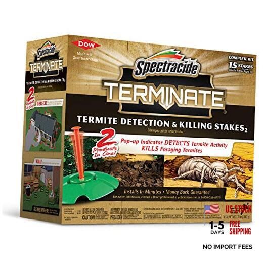 Terminate Termite Detection & Killing Stakes, Kills 1 Pack Detection Stakes