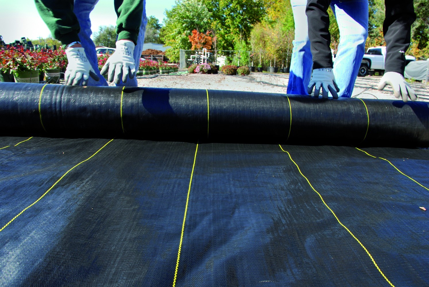 DeWitt Woven Ground Cover Landscape Fabric SUNBELT 6’X300′ 3.2 OUNCE