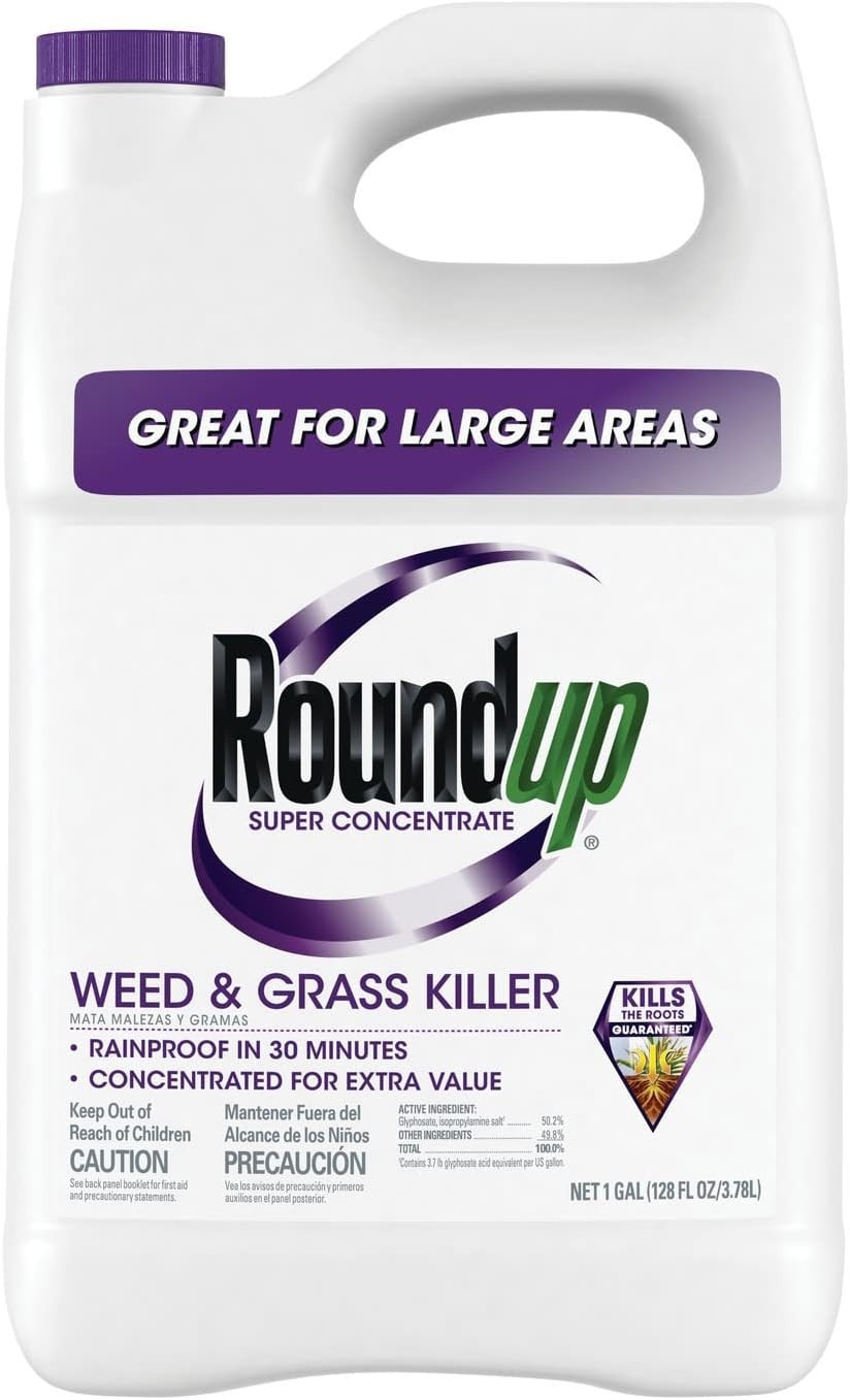 Roundup Super Concentrate Weed & Grass Killer 128 fluid oz.