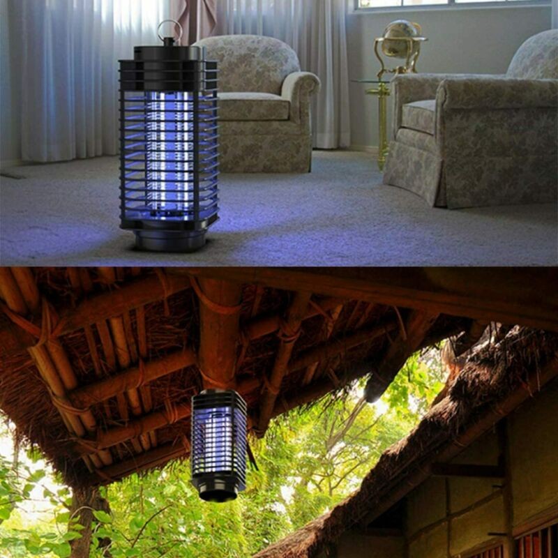 2Pack Electric UV Mosquito Killer Lamp Outdoor/Indoor Fly Bug Insect Zapper Trap