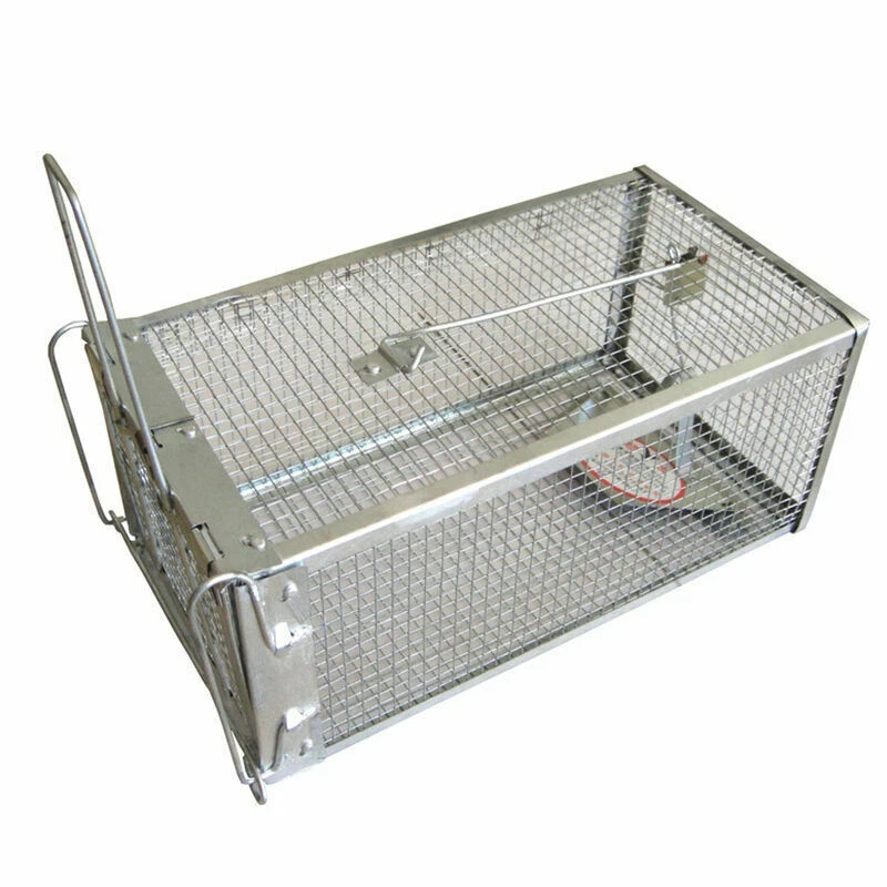 1~4X Pack Live Humane Cage Trap Squirrel Mouse Rat Mice Rodent Animal Catcher