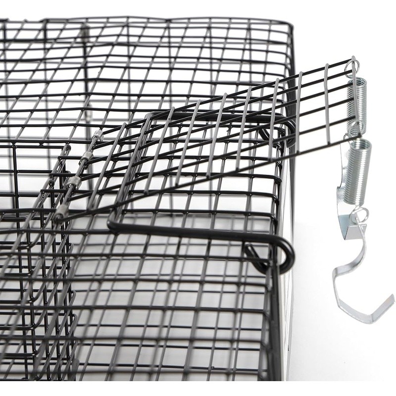 Humane Trapping Cage Small Mammals Easy Catch & Release System Non Electric New