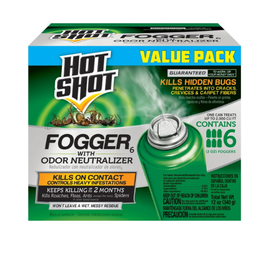 12Can Fogger Bomb Insect Killer Bug Flies Roach Spider Indoor Bed Kill Shot Tick